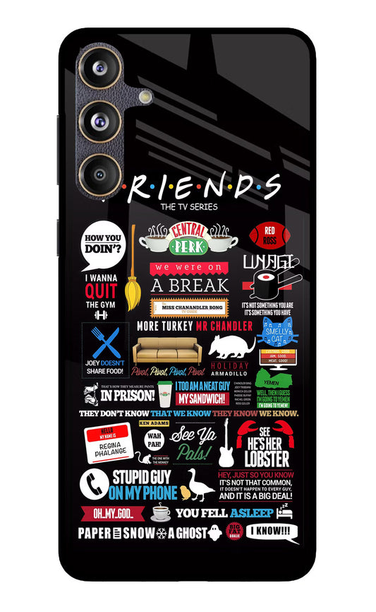FRIENDS Samsung F55 5G Glass Case