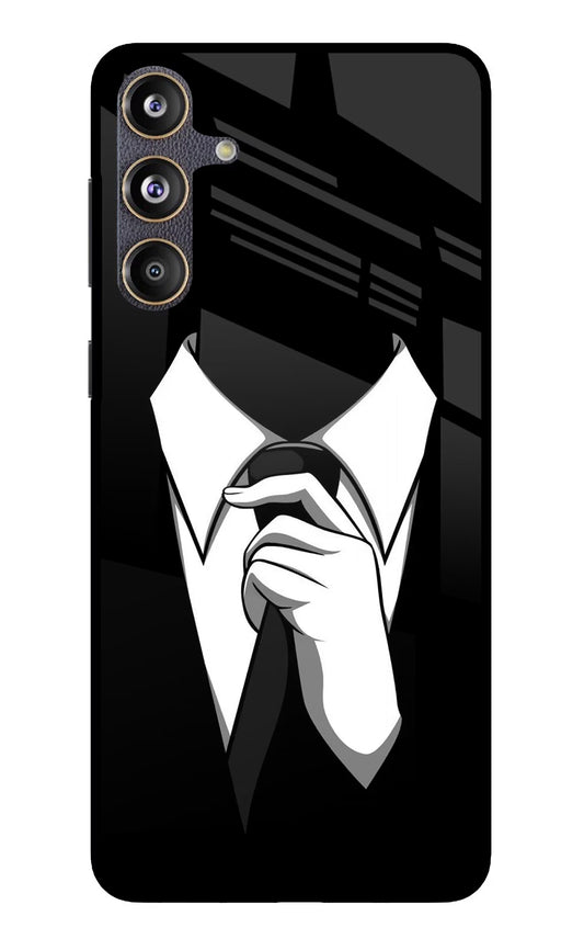Black Tie Samsung F55 5G Glass Case