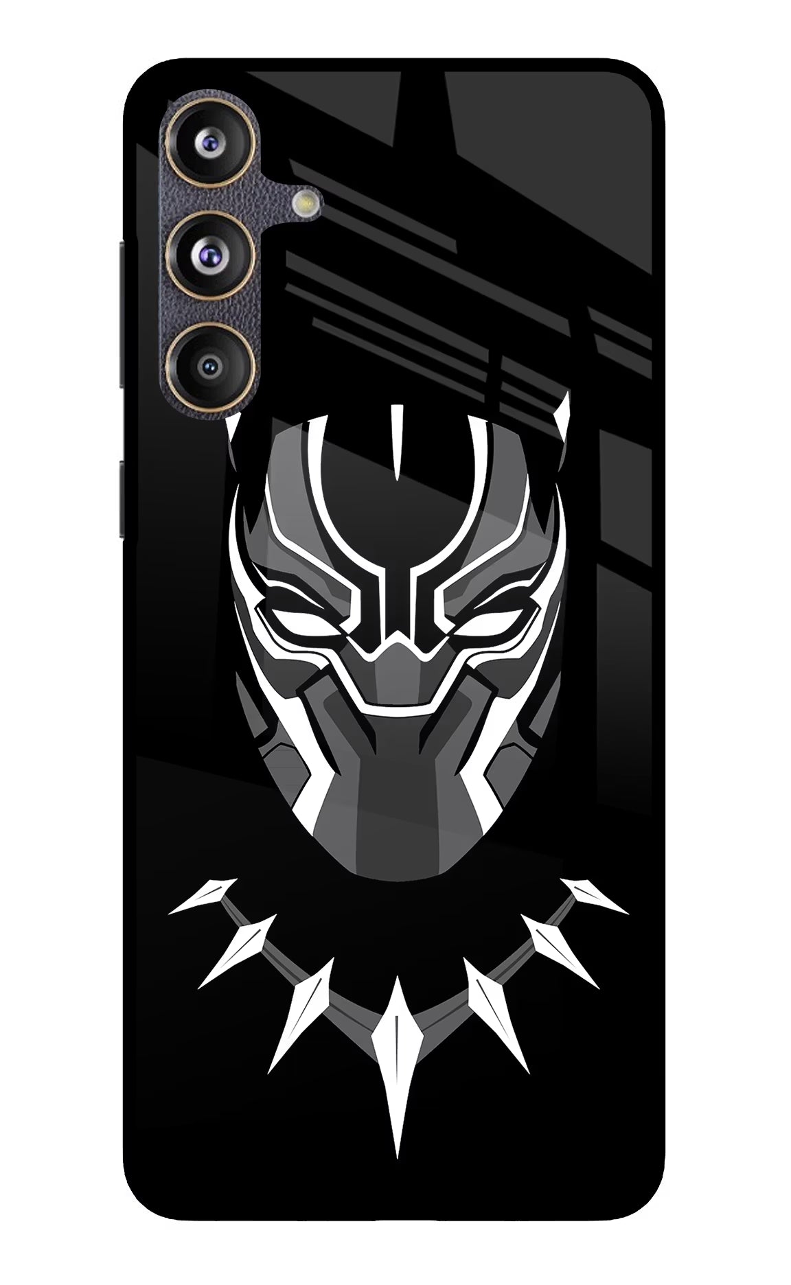Black Panther Samsung F55 5G Glass Case