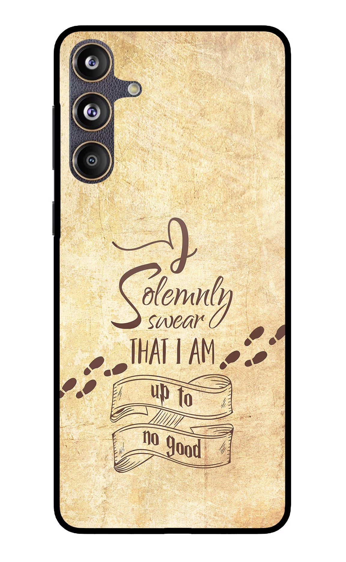 I Solemnly swear that i up to no good Samsung F55 5G Glass Case
