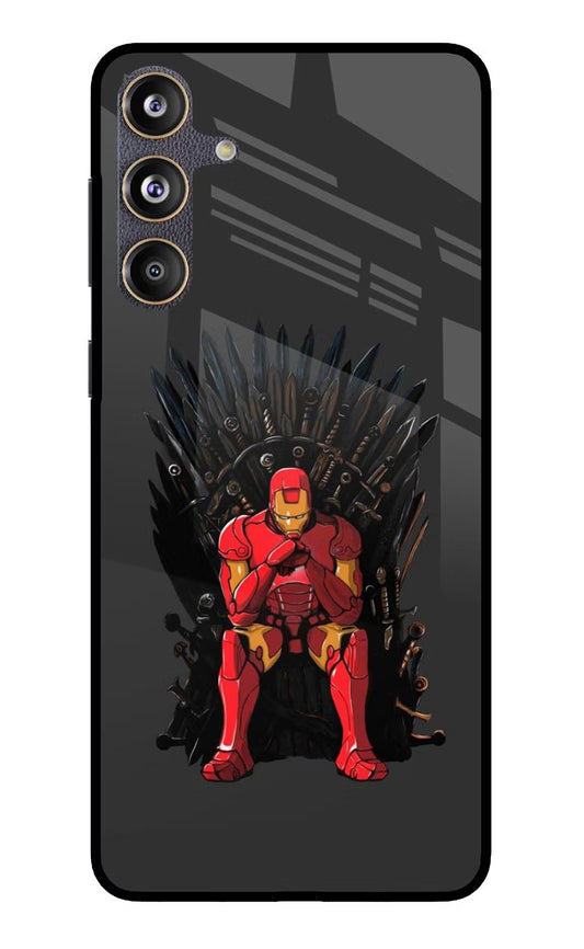 Ironman Throne Samsung F55 5G Glass Case