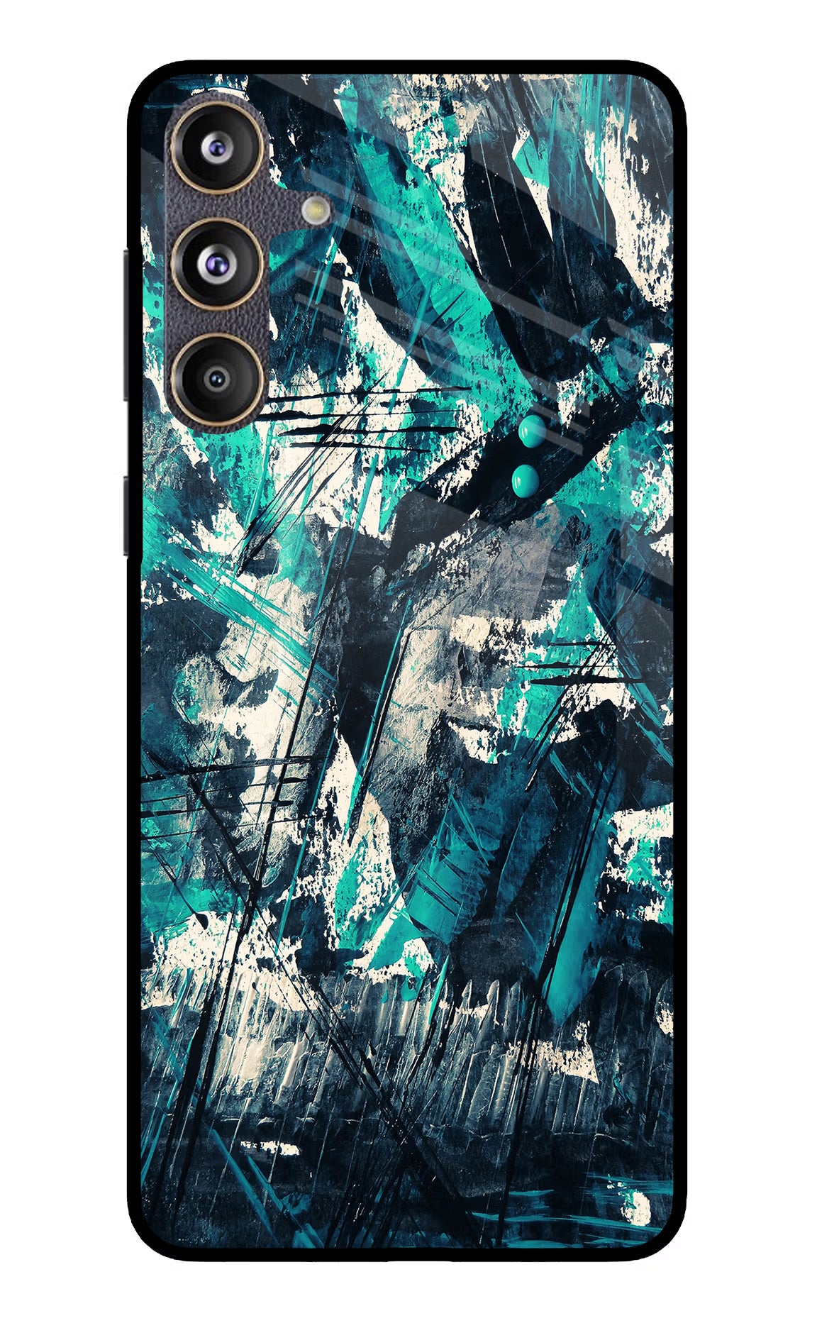 Artwork Samsung F55 5G Glass Case Back Cover by Casekaro
