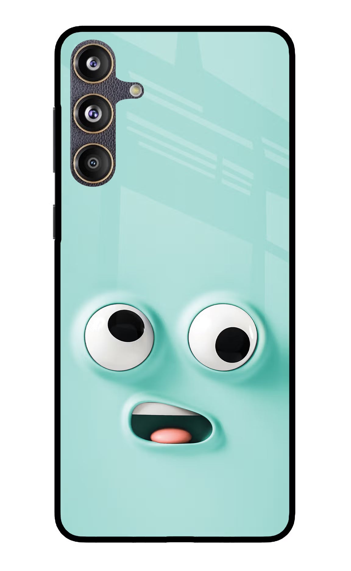 Funny Cartoon Samsung F55 5G Glass Case