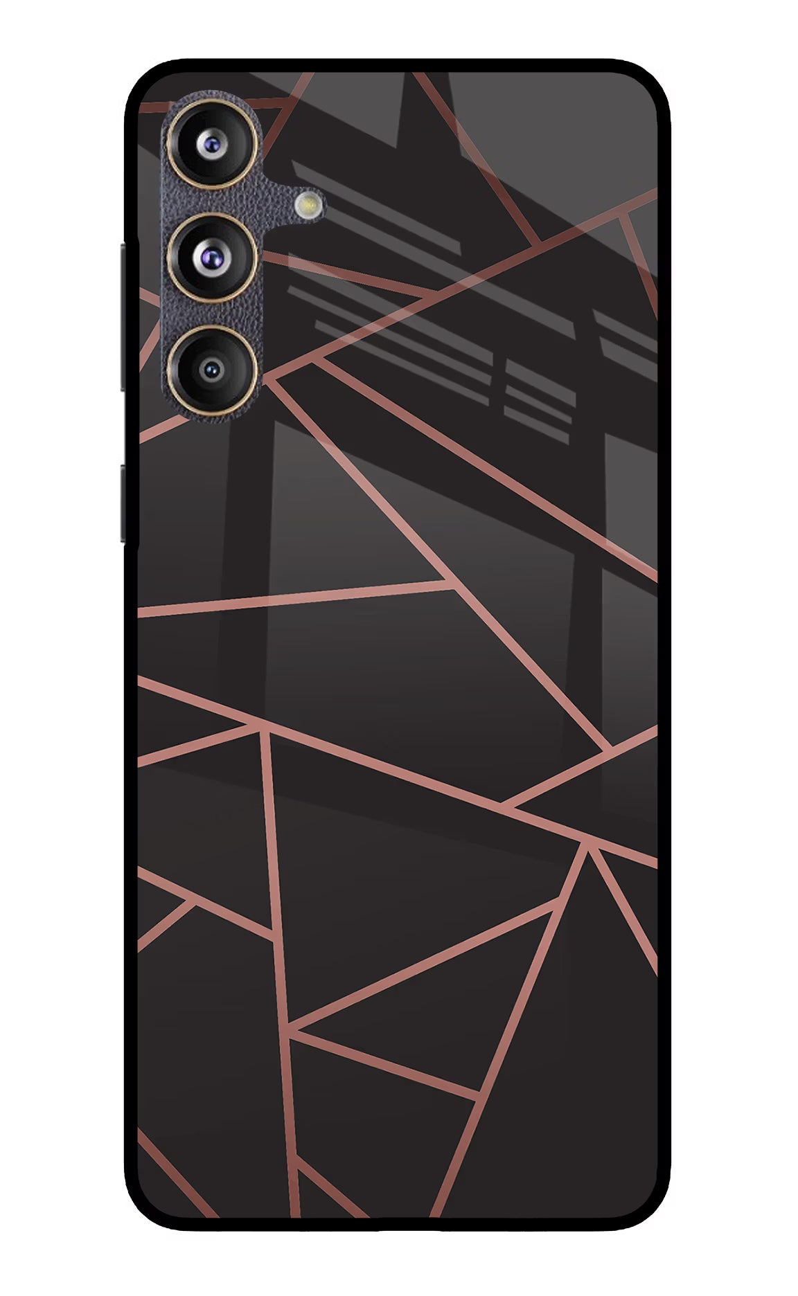 Geometric Pattern Samsung F55 5G Glass Case