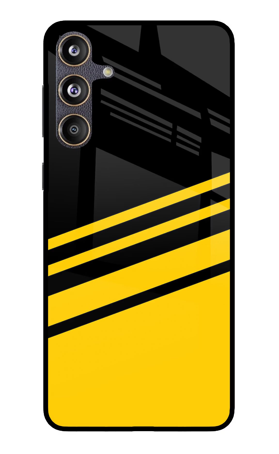Yellow Shades Samsung F55 5G Glass Case