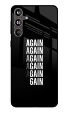 Again Again Gain Samsung F55 5G Glass Case