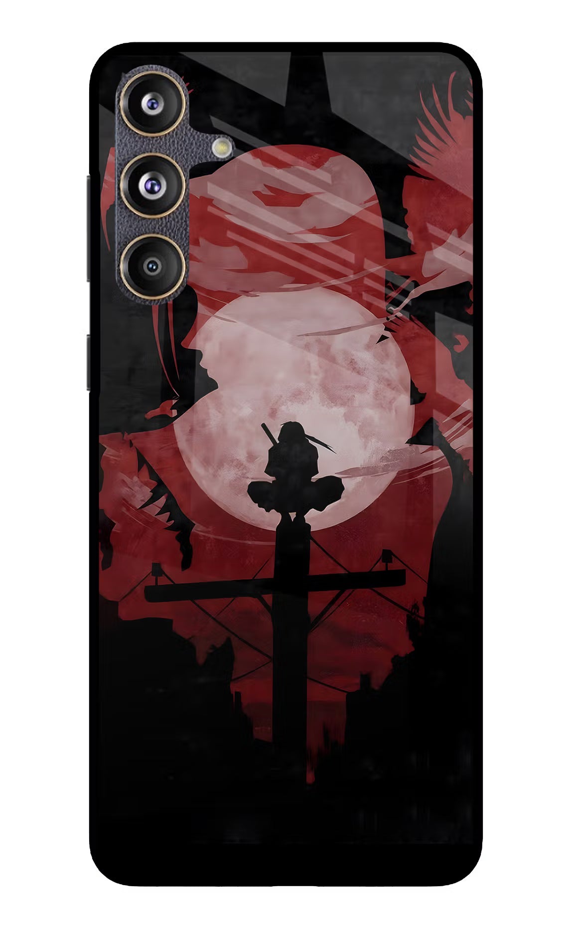 Naruto Anime Samsung F55 5G Glass Case Back Cover by Casekaro