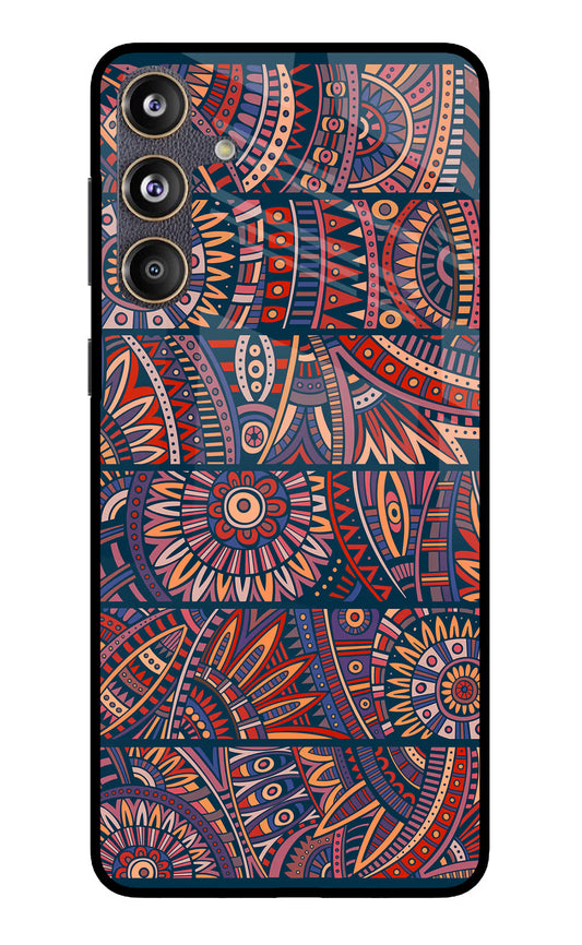 African Culture Design Samsung F55 5G Glass Case