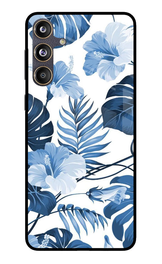 Fabric Art Samsung F55 5G Glass Case
