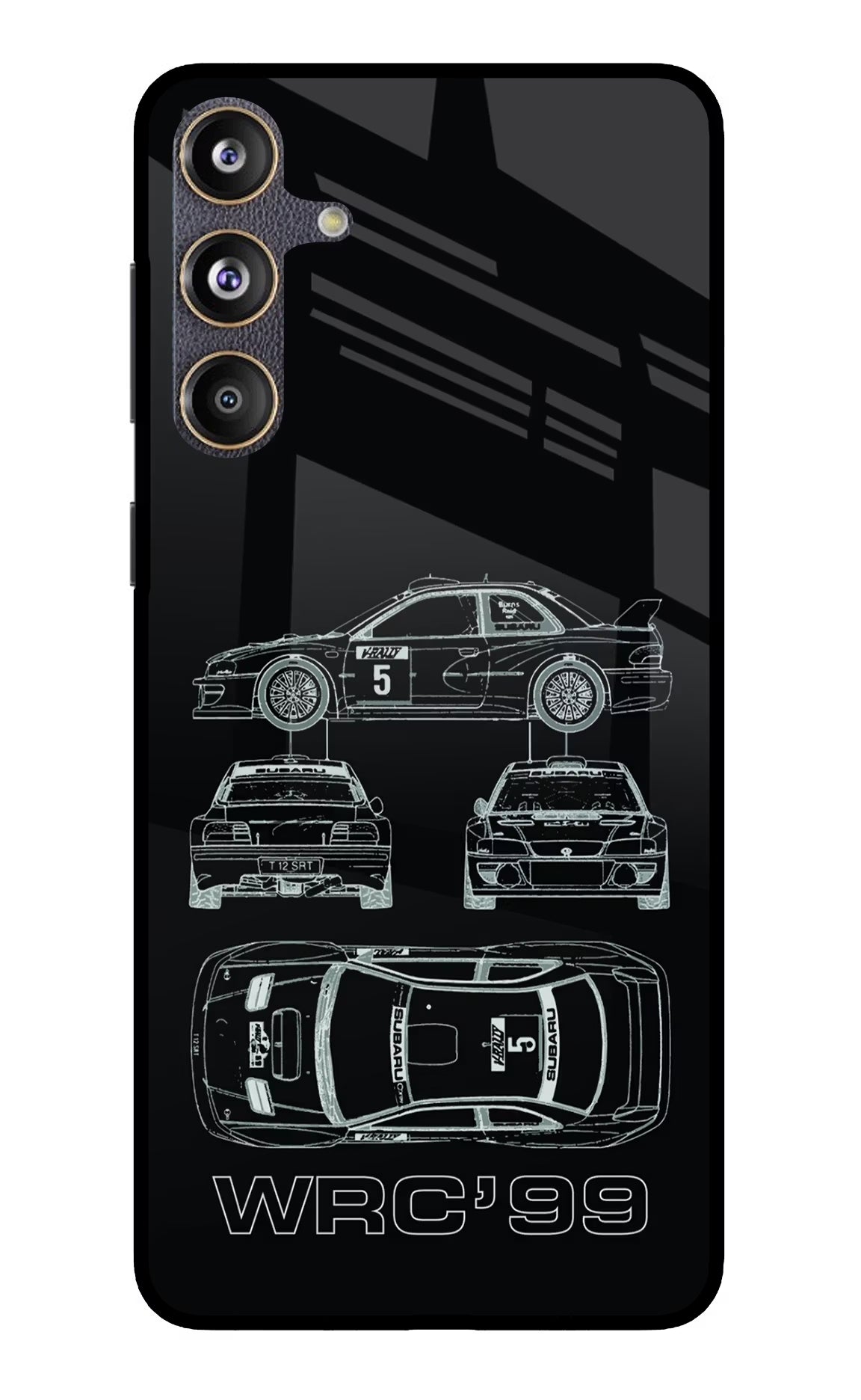 WRC'99 Samsung F55 5G Glass Case