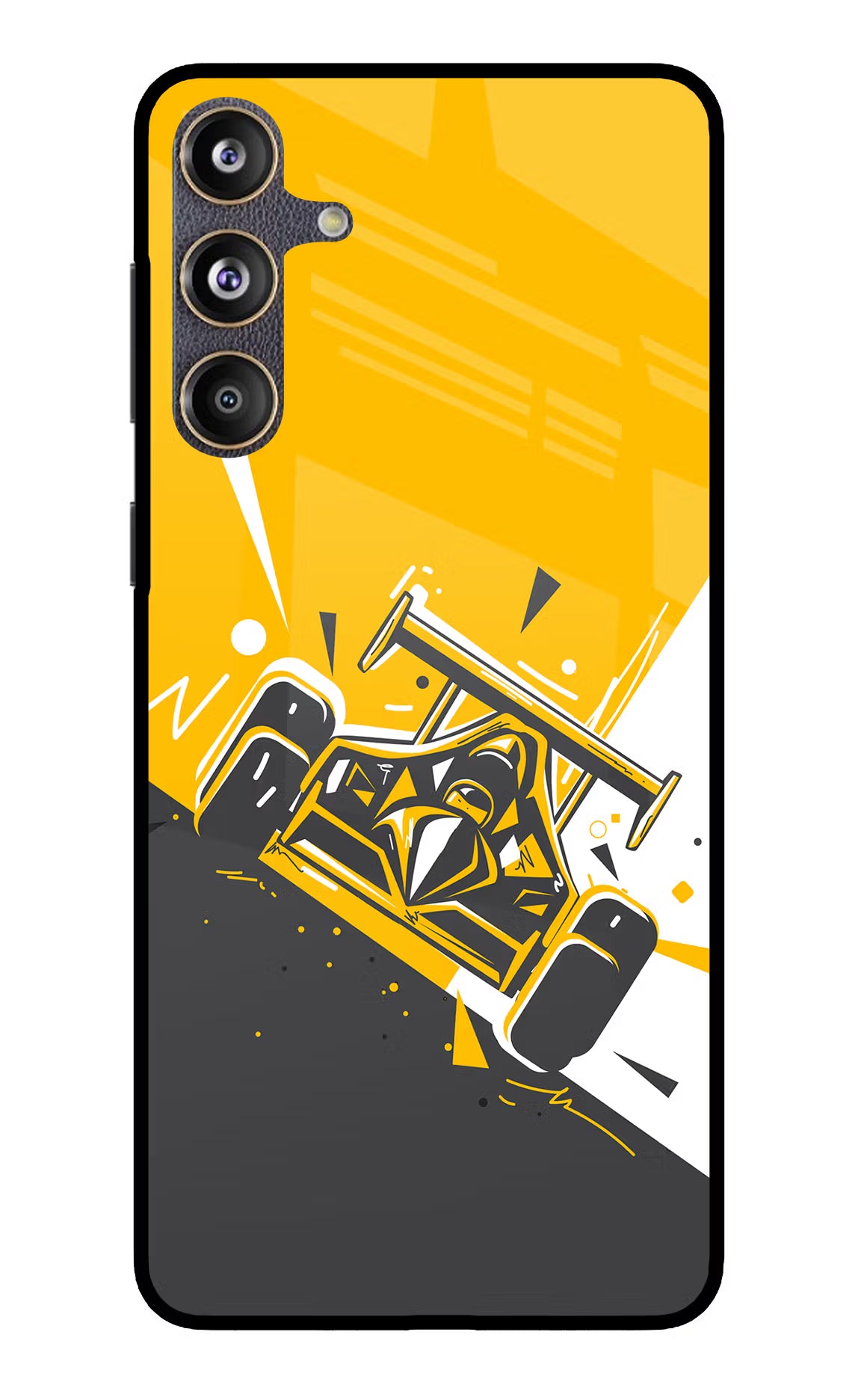 Track King Samsung F55 5G Glass Case