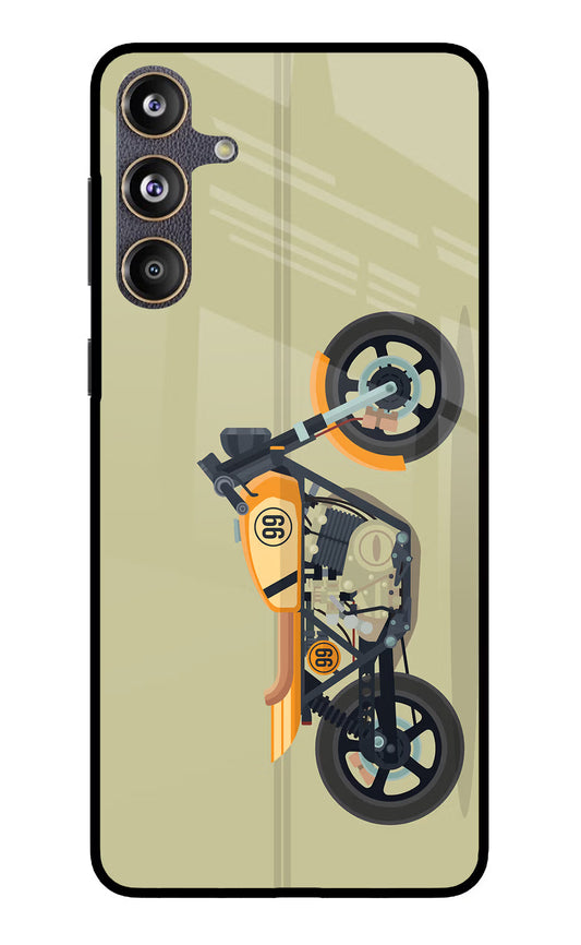 Vertical Speedster Samsung F55 5G Glass Case