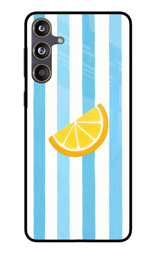 Summer Lemon Samsung F55 5G Glass Case