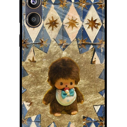 Woodooo Samsung F55 5G Glass Case Back Cover by Casekaro