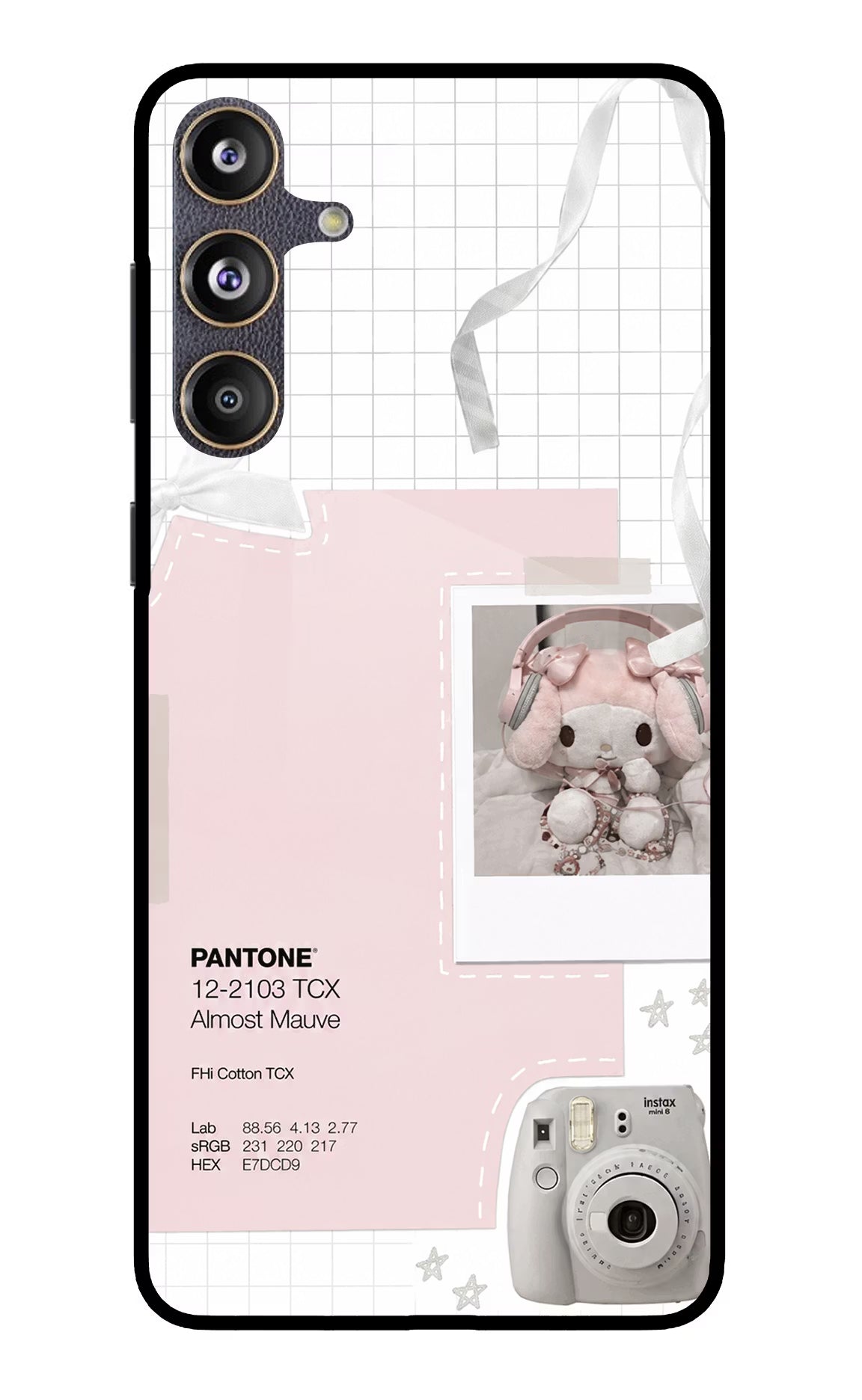Pantone Asthetic Samsung F55 5G Glass Case
