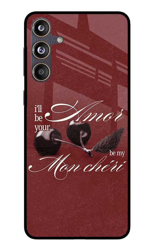 Velvet Cherry Samsung F55 5G Glass Case
