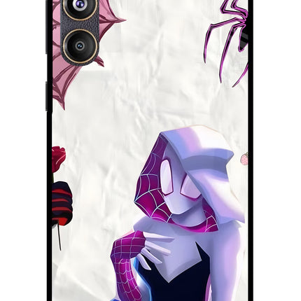Gwen Verse Samsung F55 5G Glass Case Back Cover by Casekaro