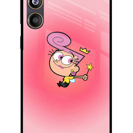 Wanda Magic Samsung F55 5G Glass Case Back Cover by Casekaro