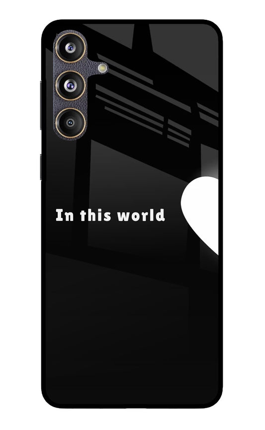 This World Samsung F55 5G Glass Case
