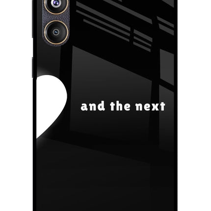 Next World Samsung F55 5G Glass Case Back Cover by Casekaro