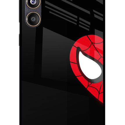 Peter Mask Samsung F55 5G Glass Case Back Cover by Casekaro