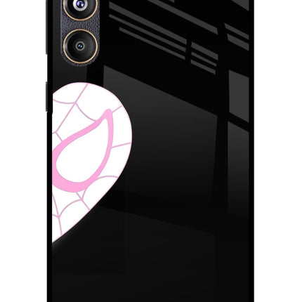 Gwen Mask Samsung F55 5G Glass Case Back Cover by Casekaro