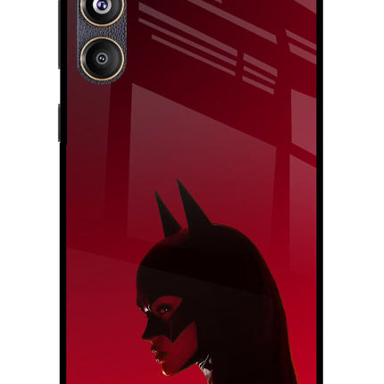 Night Thief Samsung F55 5G Glass Case Back Cover by Casekaro