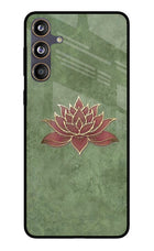 Lotus Grace Samsung F55 5G Glass Case