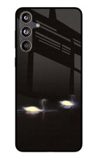 Silent Swans Samsung F55 5G Glass Case