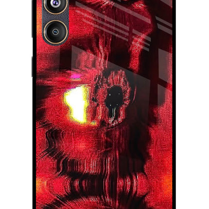 Fire Eye Samsung F55 5G Glass Case