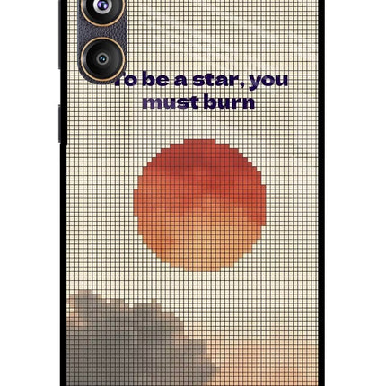 Pixel Sun Samsung F55 5G Glass Case