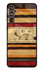 Vinyl Stripes Samsung F55 5G Glass Case