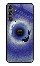 Dark Koi Samsung F55 5G Glass Case