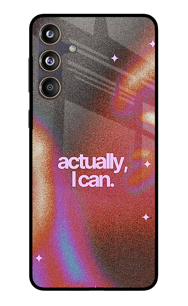 Pink Aura Samsung F55 5G Glass Case