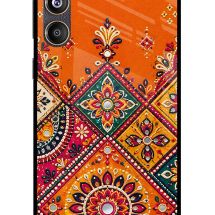 Kutch Glow Samsung F55 5G Glass Case