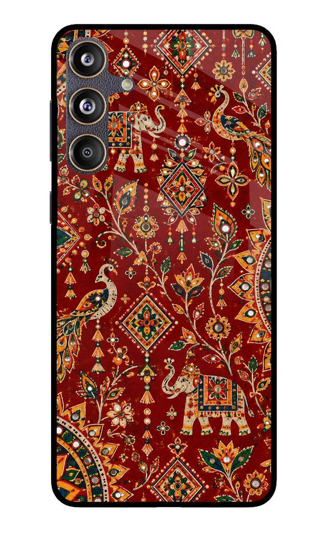 Laal Riwaaz Samsung F55 5G Glass Case