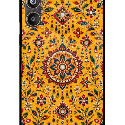 Sunlit Aura Samsung F55 5G Glass Case