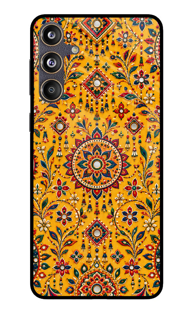 Sunlit Aura Samsung F55 5G Glass Case