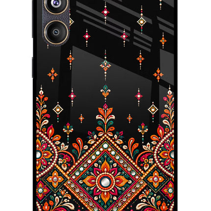 Noir Mehfil Samsung F55 5G Glass Case