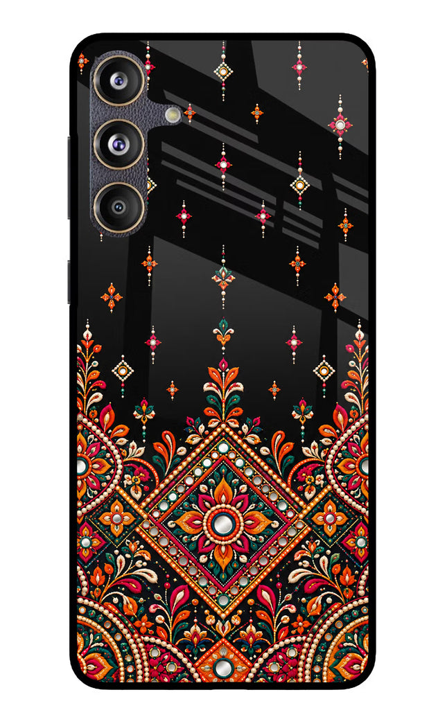 Noir Mehfil Samsung F55 5G Glass Case