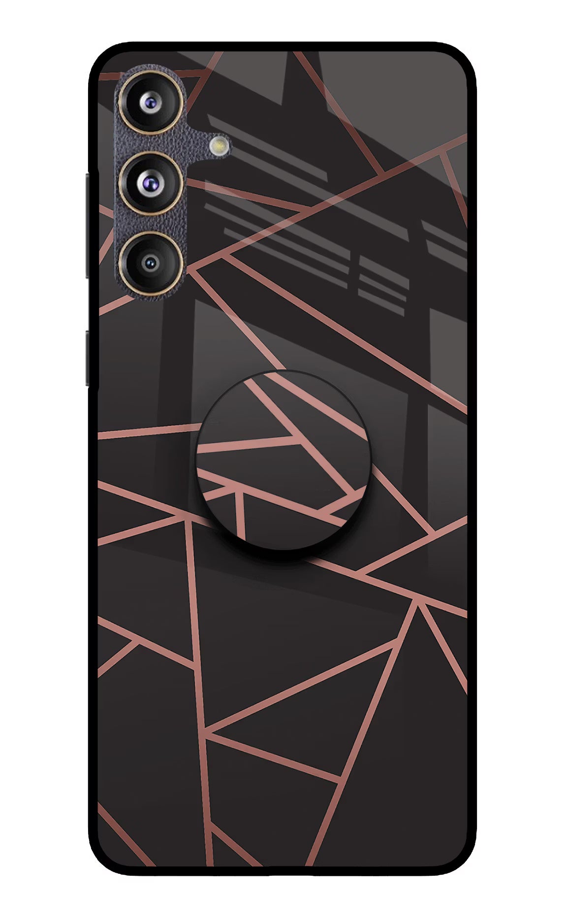 Geometric Pattern Samsung F55 5G Pop Case by Casekaro