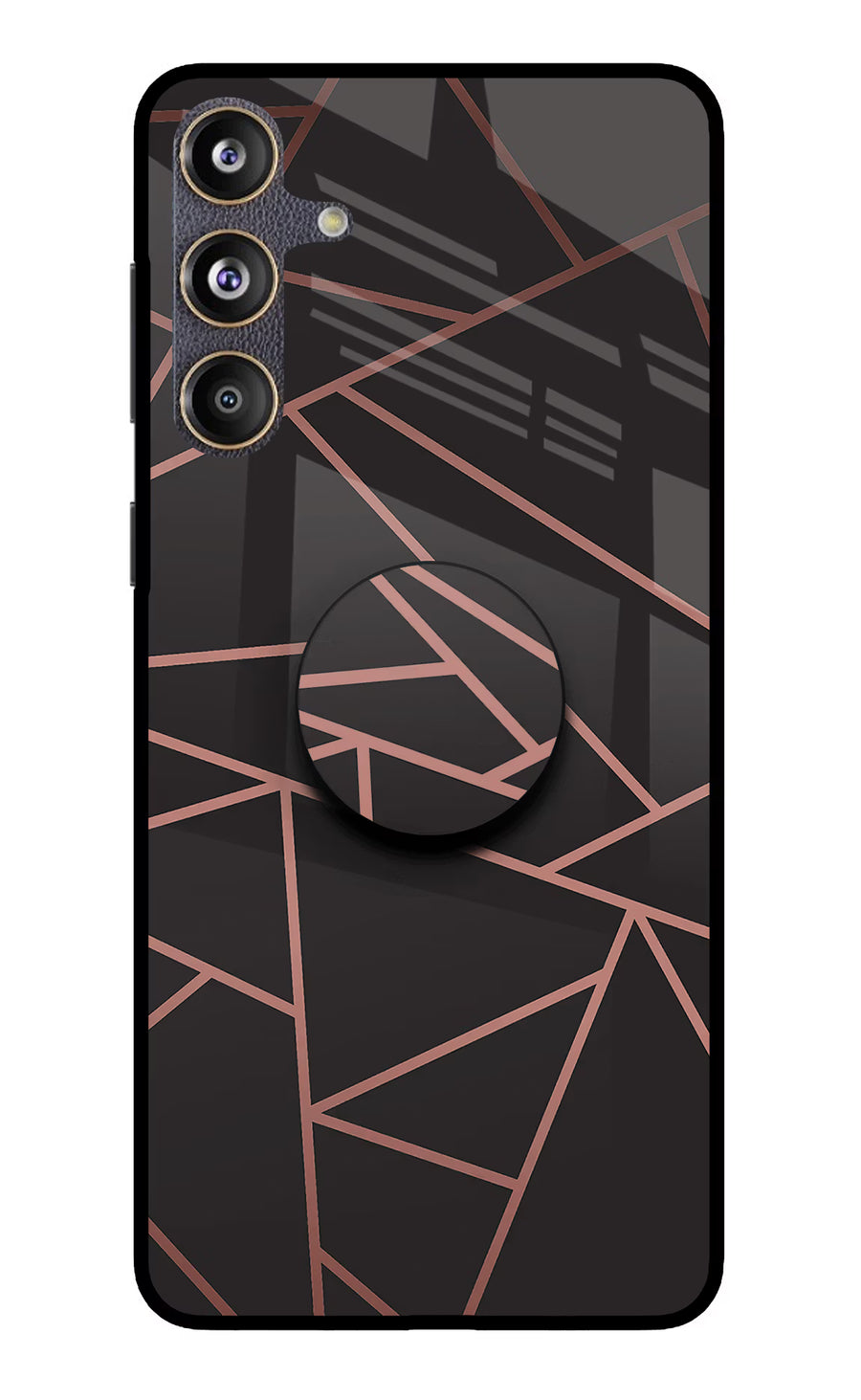 Geometric Pattern Samsung F55 5G Pop Case, Glass case