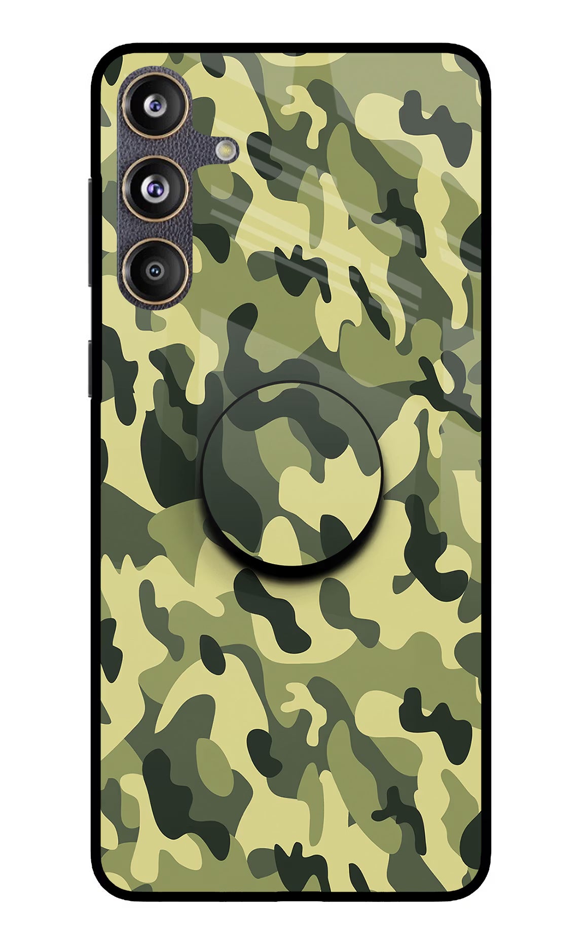 Camouflage Samsung F55 5G Pop Case by Casekaro