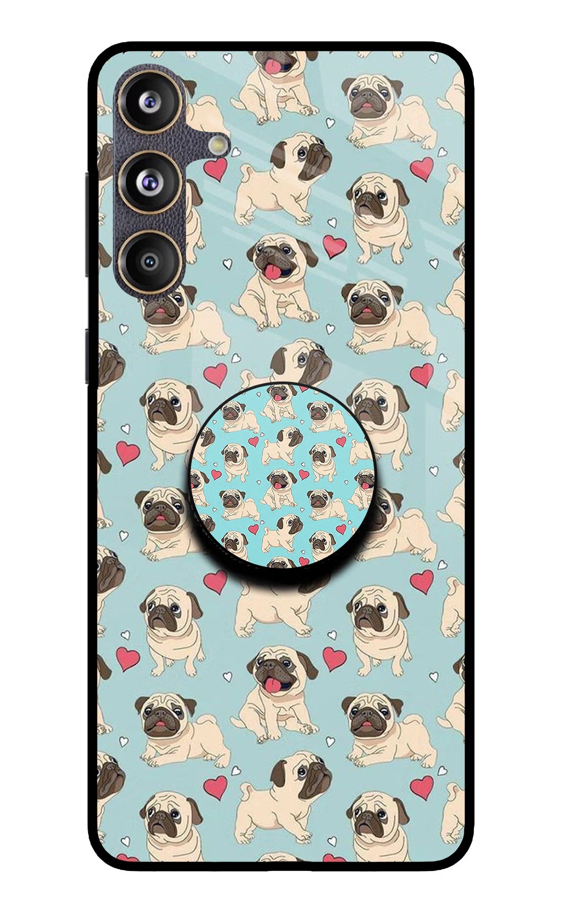 Pug Dog Samsung F55 5G Pop Case by Casekaro