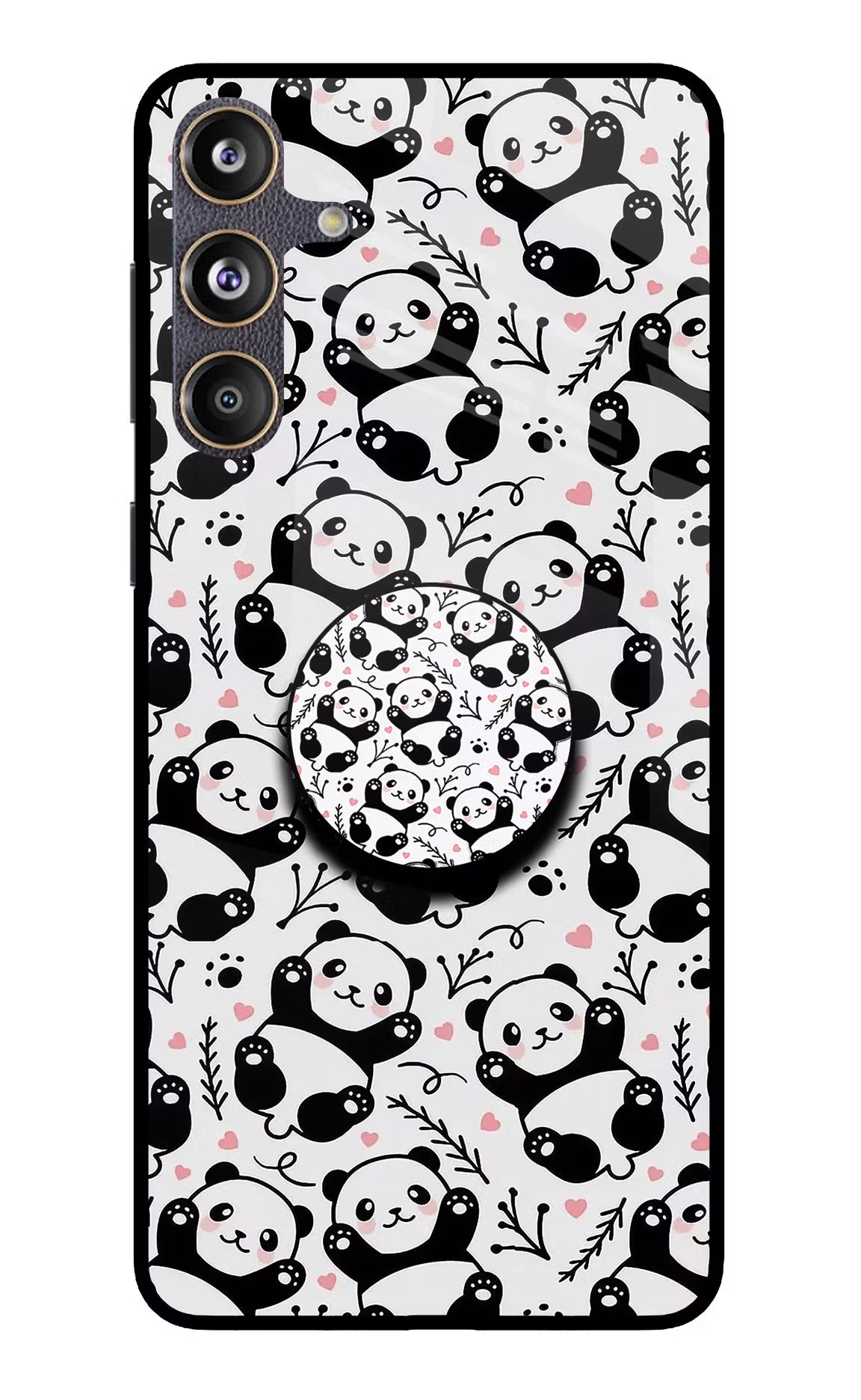 Cute Panda Samsung F55 5G Pop Case by Casekaro