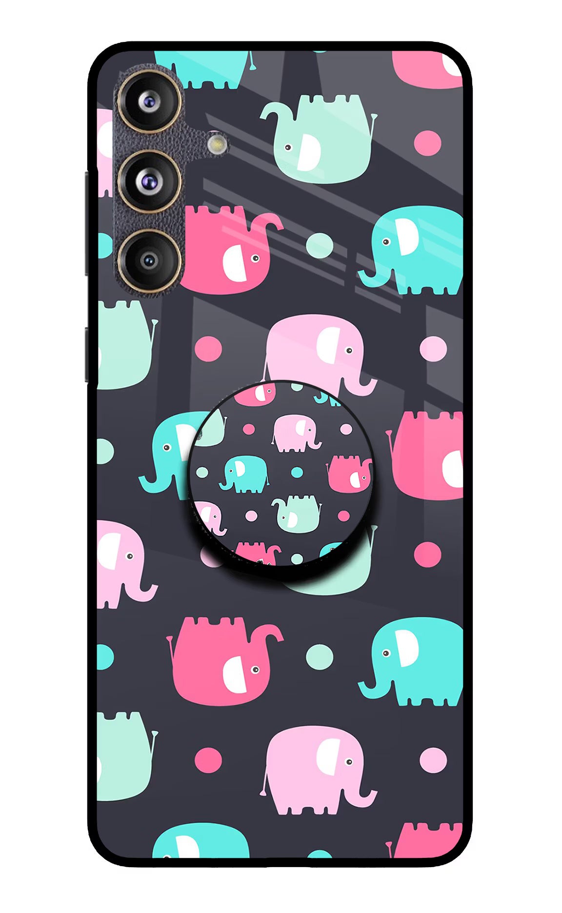 Baby Elephants Samsung F55 5G Pop Case by Casekaro