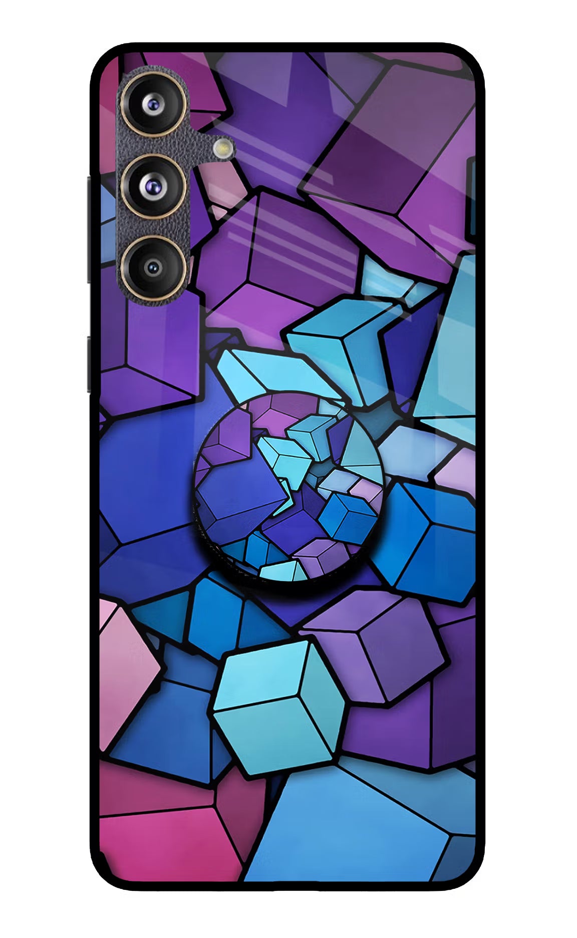 Cubic Abstract Samsung F55 5G Pop Case by Casekaro