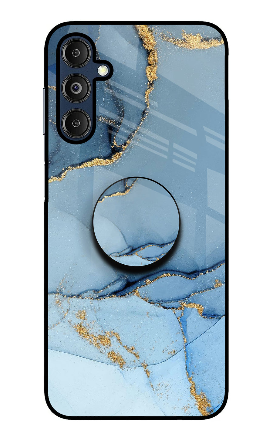 Blue Marble Samsung M14 5G Pop Case, Glass case