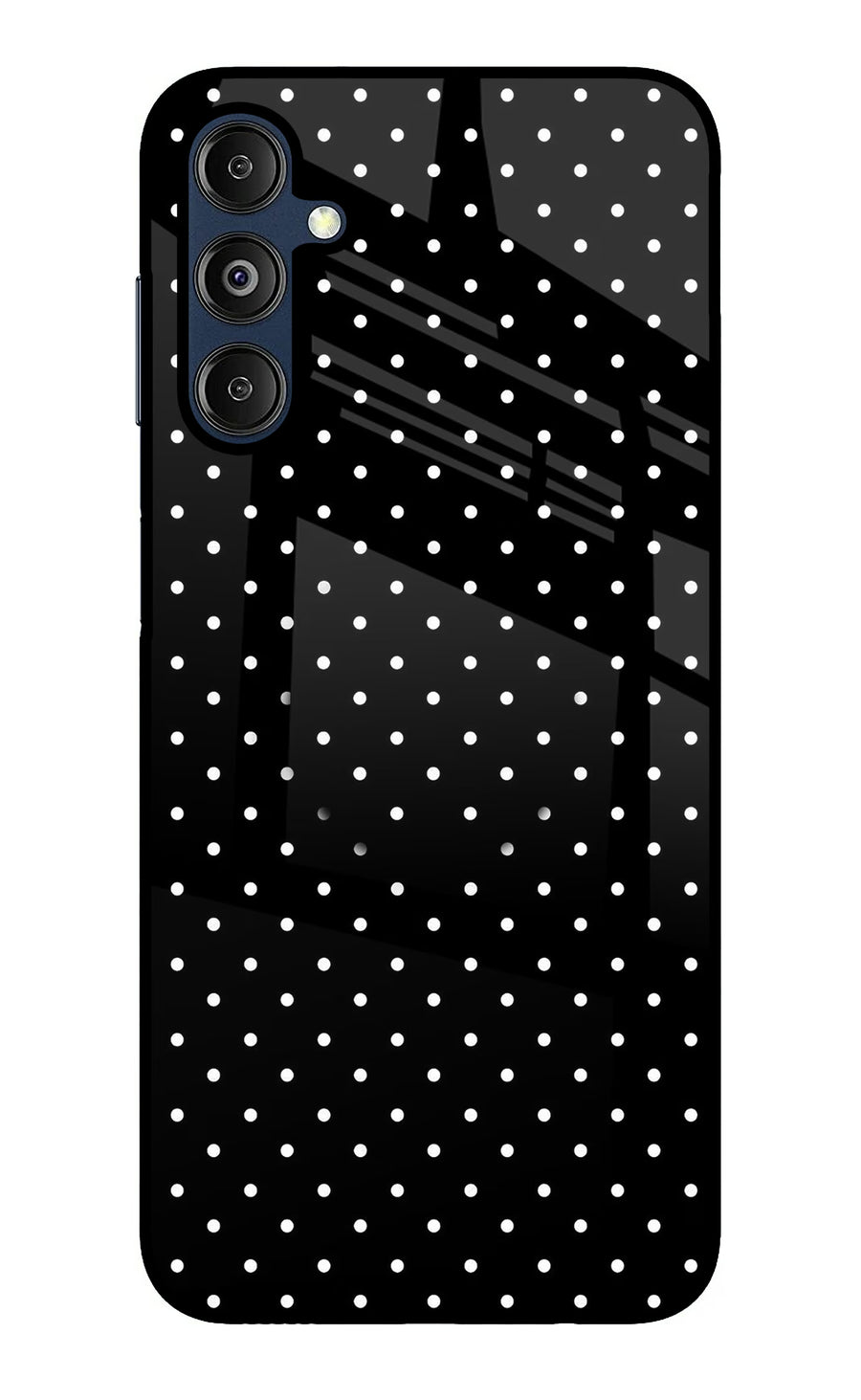 White Dots Samsung M14 5G Pop Case, Glass case