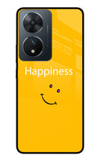 Happiness With Smiley Vivo T2 5G Glass Case